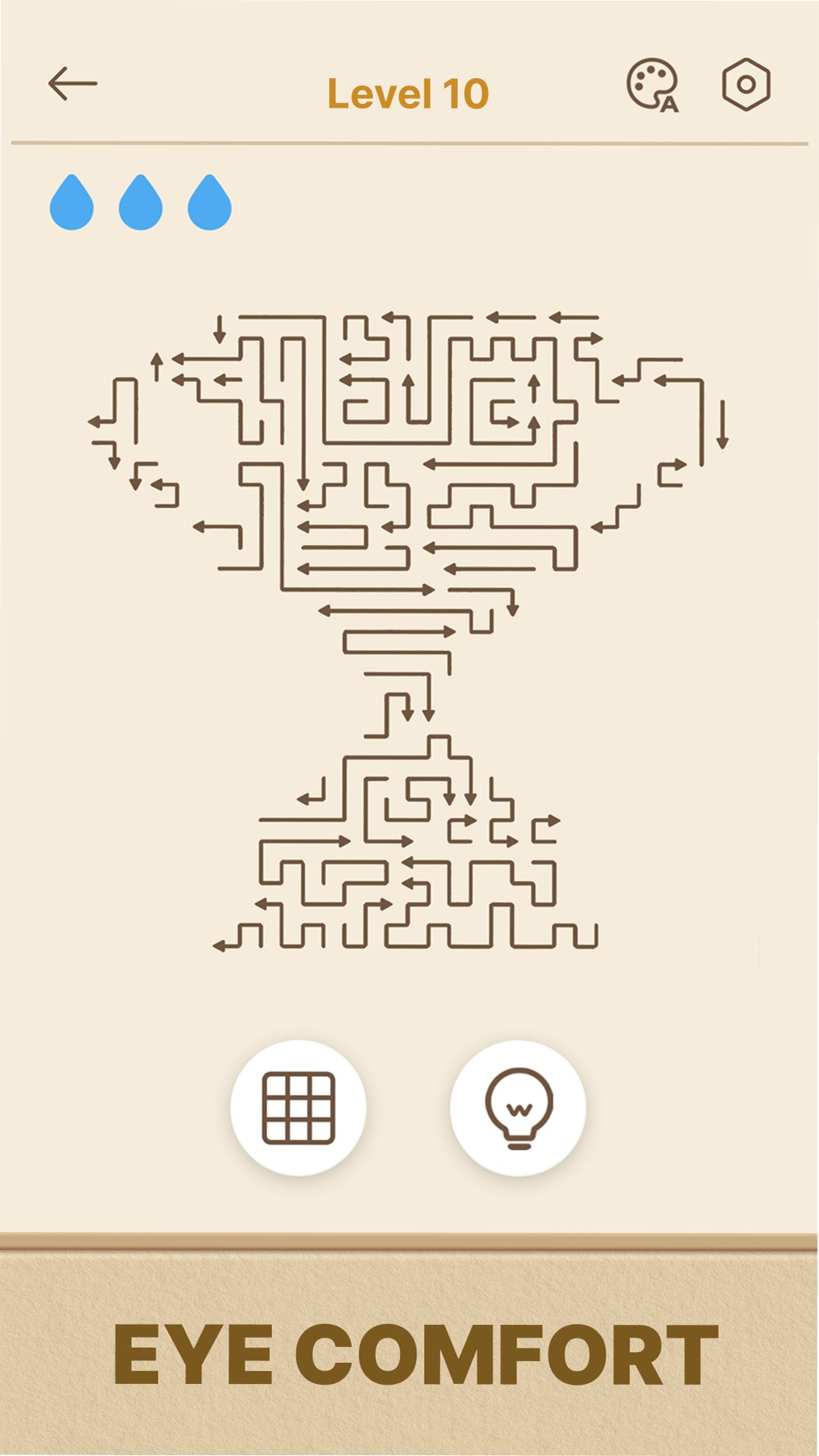 Amaze GO! App Gameplay Screenshot