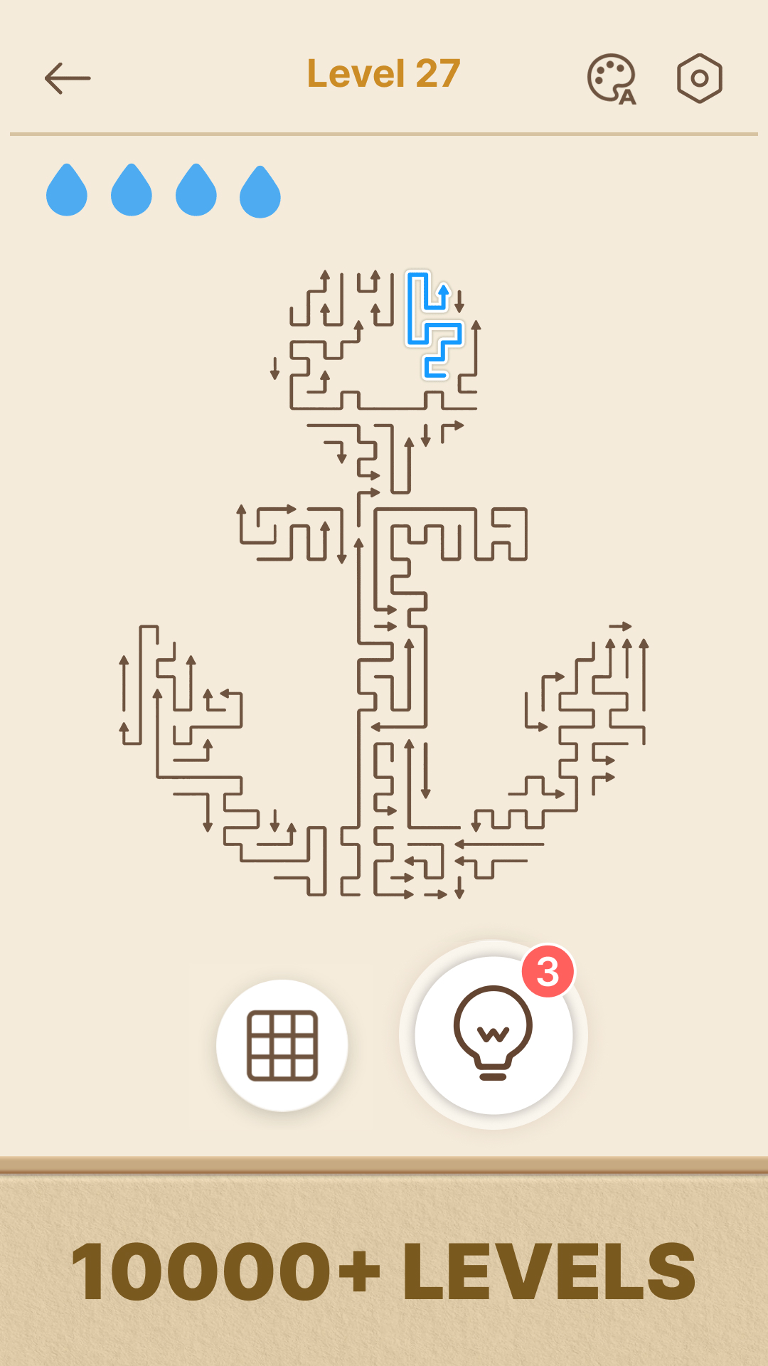 Amaze GO Clean Arrow Board Screenshot